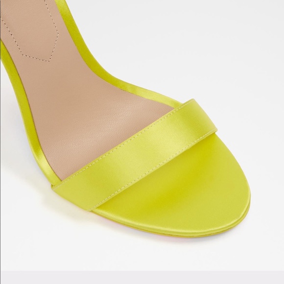 ALDO yellow fluorescent shoes - Picture 8 of 8